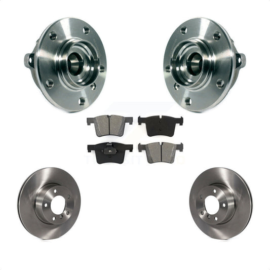 Hub Bearing Brake Rotor Pad Front Kit For BMW 328i xDrive 320i 228i 428i Gran GT