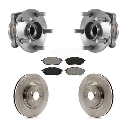Hub Bearing Assembly Disc Brake Rotor And Pad Front Kit For Subaru Forester 2.0L