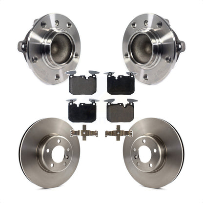 Hub Bearing Brake Rotor Pads Front Kit For BMW M235i 335i 328i 228i 435i M240i 3