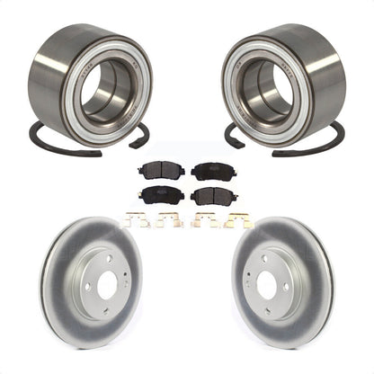 Wheel Bearing Coated Disc Brake Rotors And Pads Front Kit For Toyota Yaris iA