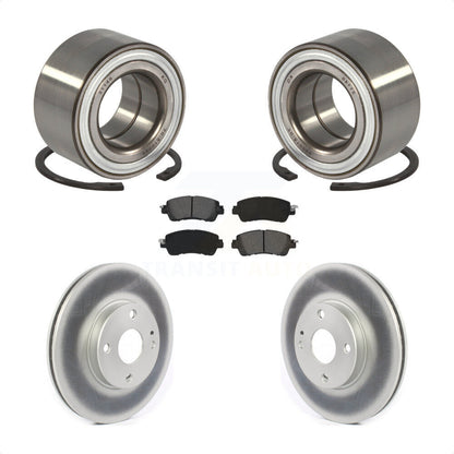 Wheel Bearing Coated Disc Brake Rotors And Pads Front Kit For Toyota Yaris iA