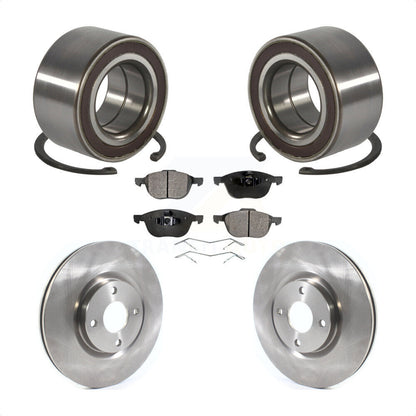 Wheel Bearing Disc Brake Rotors And Pads Front Kit For 2018-2022 Ford EcoSport