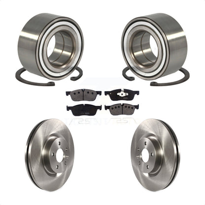 Wheel Bearing Brake Rotor And Pad Front Kit For Land Rover Discovery Sport Range