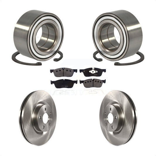 Wheel Bearing Brake Rotor And Pad Front Kit For Land Rover Discovery Sport Range