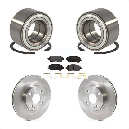 Wheel Bearing Disc Brake Rotors And Pads Front Kit For Toyota Yaris iA