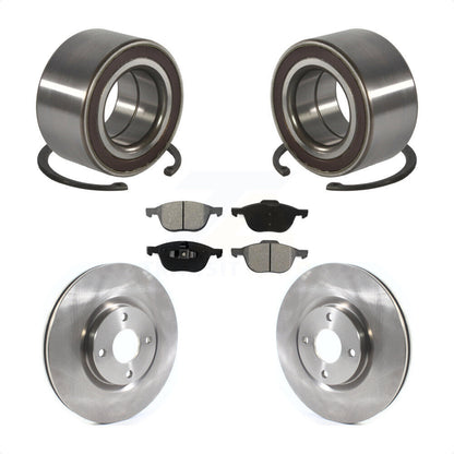 Wheel Bearing Disc Brake Rotors And Pads Front Kit For 2018-2022 Ford EcoSport