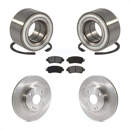 Wheel Bearing Disc Brake Rotors And Pads Front Kit For Toyota Yaris iA