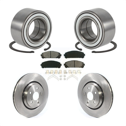 Wheel Bearing Disc Brake Rotors And Pads Front Kit For 2016 Lexus RX350