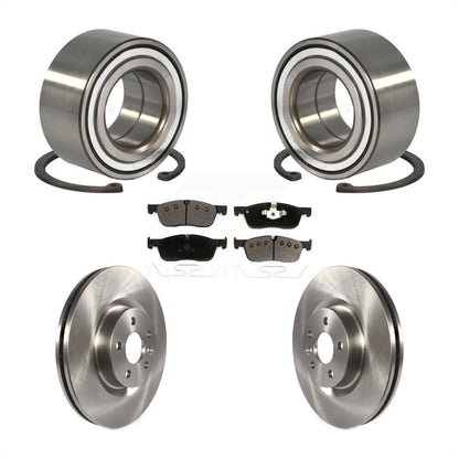 Wheel Bearing Brake Rotor And Pad Front Kit For Land Rover Discovery Sport Range