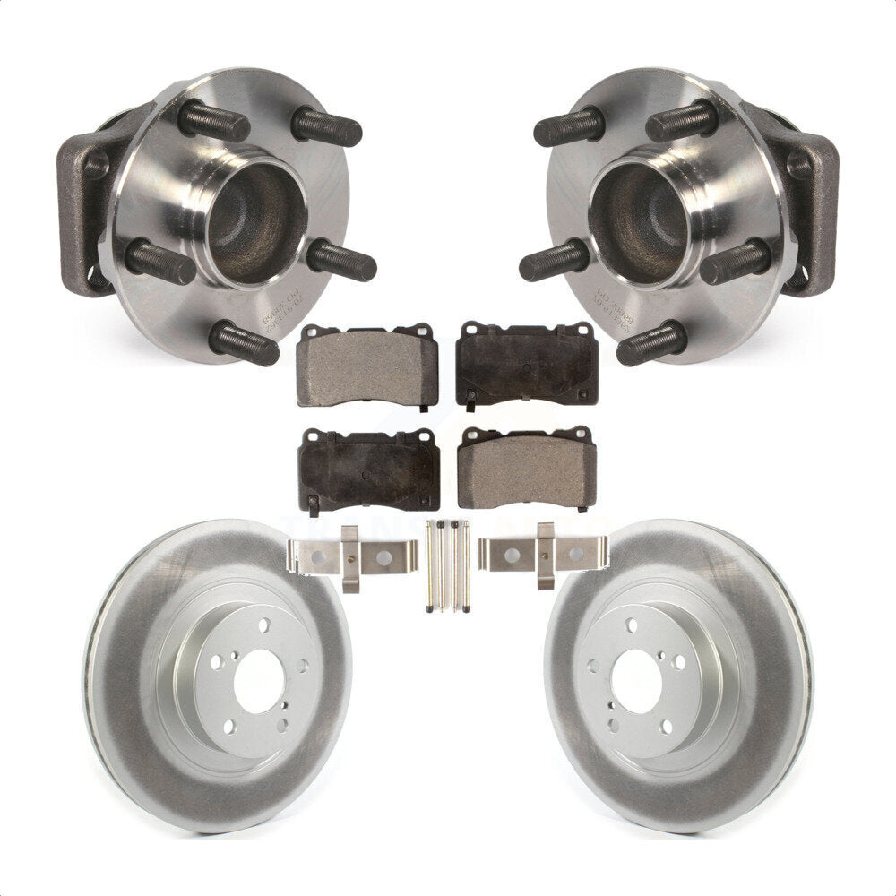 Hub Bearing Coat Brake Rotor Pads Front Kit For 19 Toyota 86 TRD Special Edition
