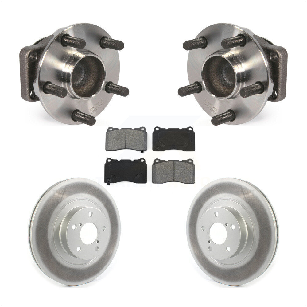 Hub Bearing Coat Brake Rotor Pads Front Kit For 19 Toyota 86 TRD Special Edition