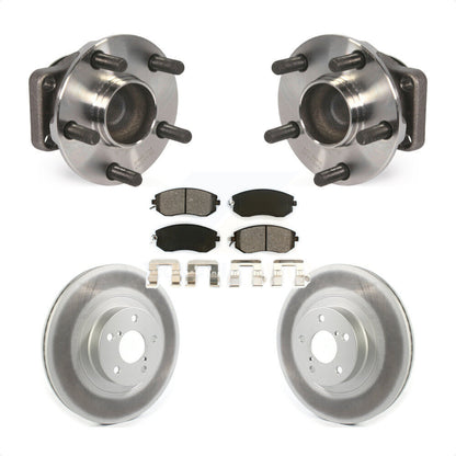 Hub Bearing Coated Brake Rotor Pad Front Kit For Scion FR-S Subaru BRZ Toyota 86