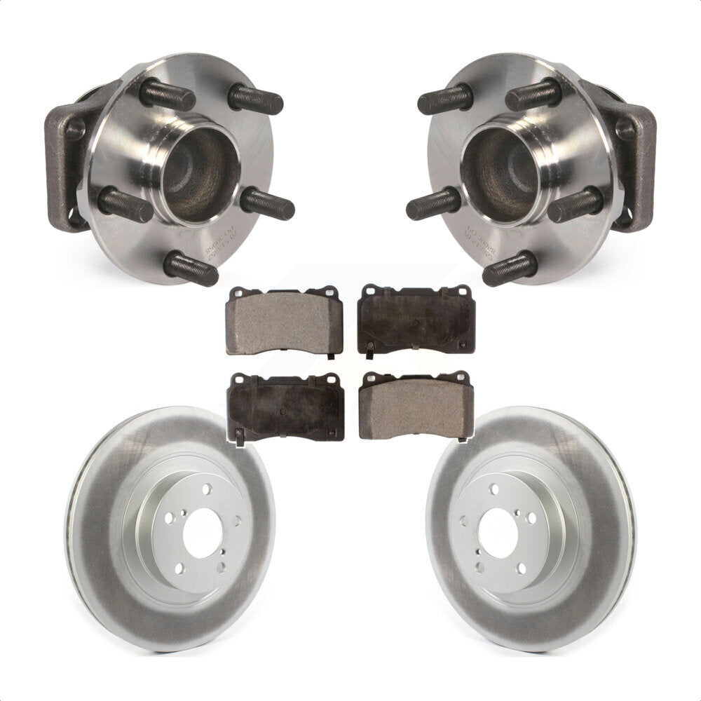 Hub Bearing Coat Brake Rotor Pads Front Kit For 19 Toyota 86 TRD Special Edition
