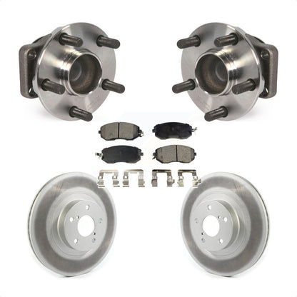 Hub Bearing Coated Brake Rotor Pad Front Kit For Scion FR-S Subaru BRZ Toyota 86