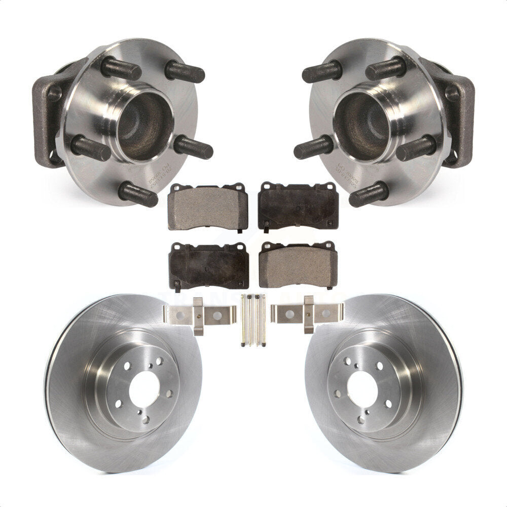 Hub Bearing Brake Rotor & Pad Front Kit For 2019 Toyota 86 Without Brembo Brakes