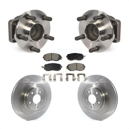 Hub Bearing Disc Brake Rotor & Pad Front Kit For Scion FR-S Subaru BRZ Toyota 86