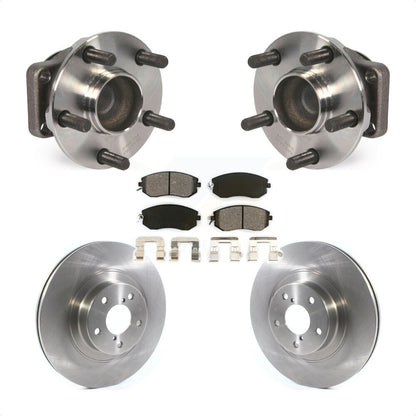 Hub Bearing Disc Brake Rotor & Pad Front Kit For Scion FR-S Subaru BRZ Toyota 86