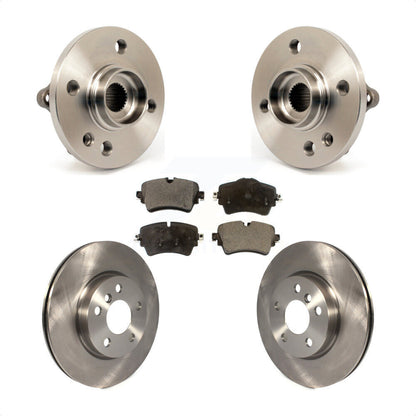 Hub Bearing Assembly Disc Brake Rotor & Pads Front Kit For 2015 Mini Cooper 1.6L