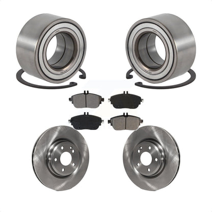 Wheel Bearing Brake Rotor Pad Front Kit For Mercedes-Benz GLA250 CLA250 INFINITI