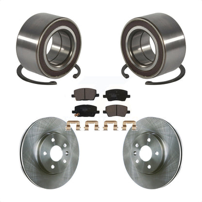 Wheel Bearing Disc Brake Rotors And Pads Front Kit For 2018-2020 Chevrolet Sonic