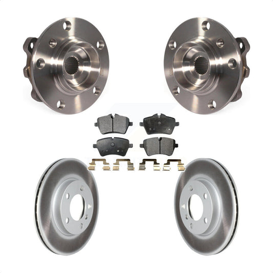 Hub Bearing Coated Brake Rotor Pads Front Kit For Mini Cooper Countryman Paceman