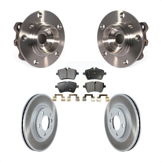 Hub Bearing Coated Brake Rotor Pads Front Kit For Mini Cooper Countryman Paceman