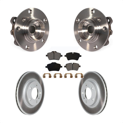 Hub Bearing Coated Brake Rotor Pads Front Kit For Mini Cooper Countryman Paceman
