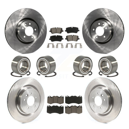 Bearing Disc Brake Rotor & Pads Front Rear Kit (10Pc) For Land Rover Range Sport