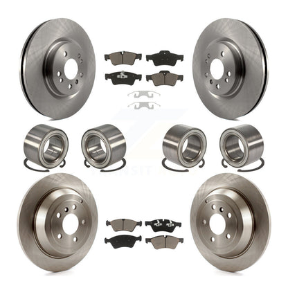 Bearing Brake Rotor Pads Front Rear Kit (10Pc) For 2010-2011 Mercedes-Benz ML450