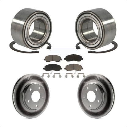 Wheel Bearing Coat Brake Rotor Pad Front Kit For Mitsubishi Lancer Dodge Caliber