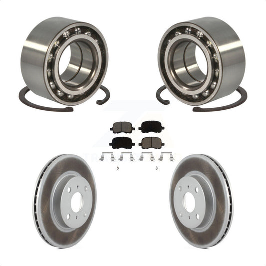 Wheel Bearing Coat Brake Rotor Pads Front Kit For Toyota Corolla Chevrolet Prizm