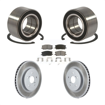 Wheel Bearing Coat Brake Rotor Pad Front Kit For Lexus RX350 RX330 Toyota RX400h