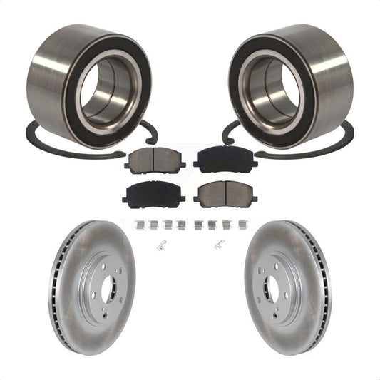 Wheel Bearing Coated Disc Brake Rotors And Pads Front Kit For Toyota Highlander