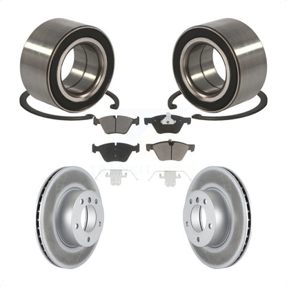 Wheel Bearing Coated Disc Brake Rotors And Pads Front Kit For BMW 328xi 325xi