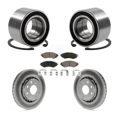 Wheel Bearing Coat Brake Rotor Pad Front Kit For Chevrolet Aveo Pontiac Aveo5 G3