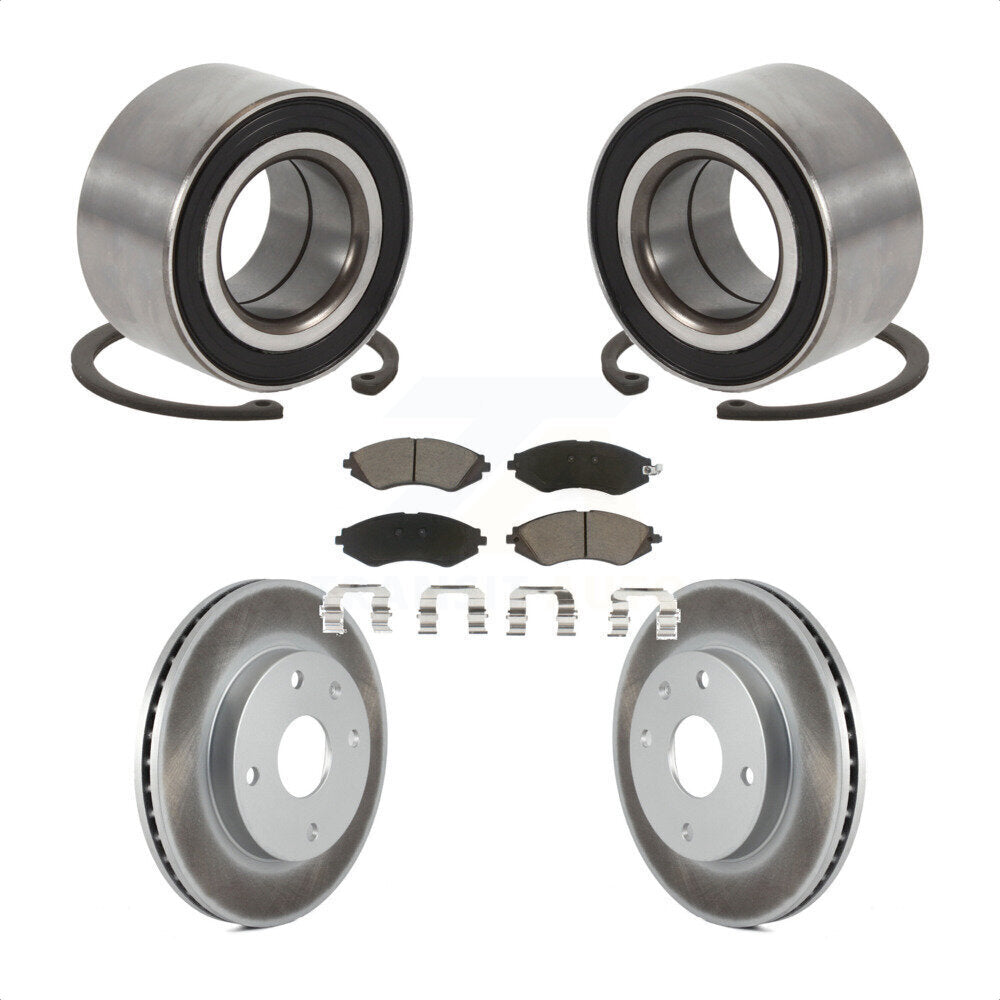 Wheel Bearing Coat Brake Rotor Pads Front Kit For Chevrolet Optra Suzuki Forenza