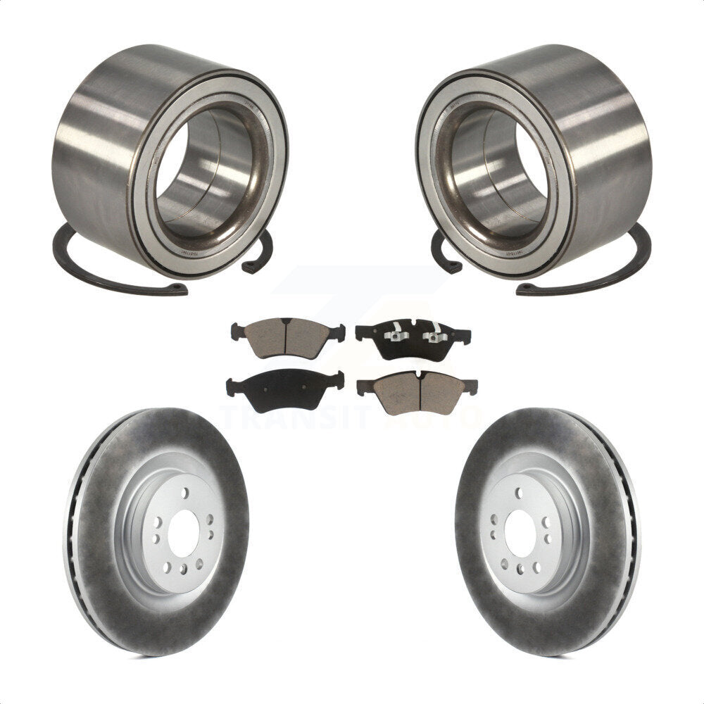 Wheel Bearing Coat Brake Rotor Pads Front Kit For Mercedes-Benz ML350 ML320 R350