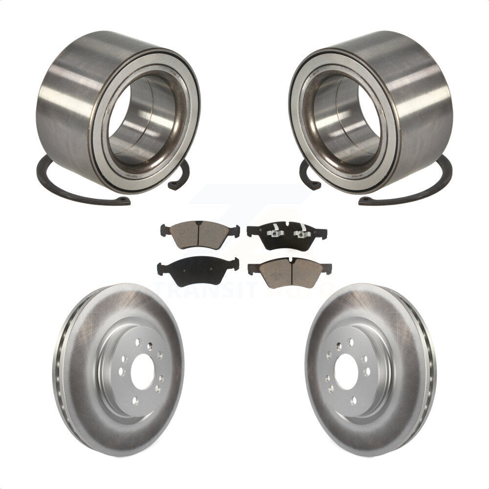 Wheel Bearing Coat Brake Rotor Pads Front Kit For Mercedes-Benz ML350 ML320 R350