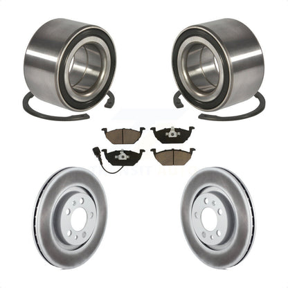 Wheel Bearing Coated Brake Rotor Pads Front Kit For Volkswagen Jetta Beetle Golf