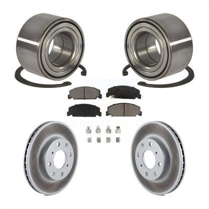 Wheel Bearing Coated Disc Brake Rotor And Pads Front Kit For Honda Civic del Sol
