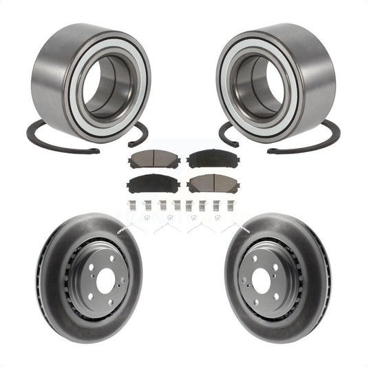 Wheel Bearing Coat Brake Rotor Pads Front Kit For Toyota Highlander Sienna Lexus