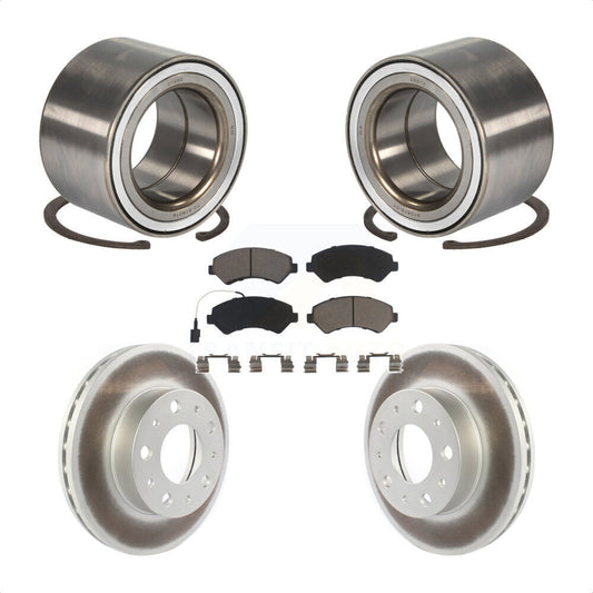 Wheel Bearing Coated Brake Rotor Pads Front Kit For Ram ProMaster 2500 3500 1500