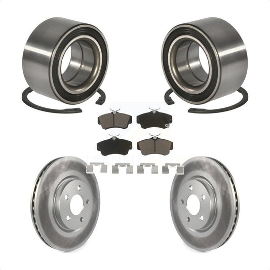 Wheel Bearing Coated Disc Brake Rotor And Pads Front Kit For Chrysler PT Cruiser