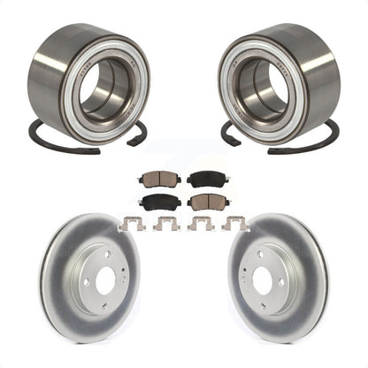 Wheel Bearing Coated Disc Brake Rotors And Pads Front Kit For Toyota Yaris iA
