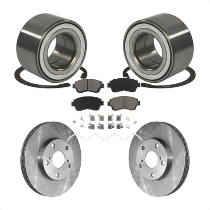Wheel Bearing Brake Rotor And Pad Front Kit For Toyota Camry Sienna Avalon Lexus