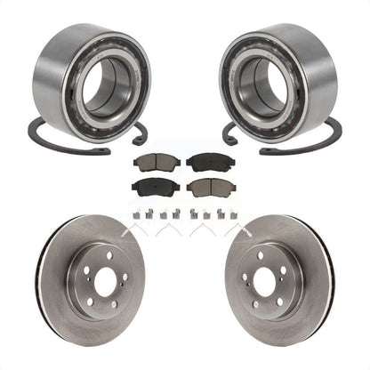 Wheel Bearing Disc Brake Rotor And Pads Front Kit For 1994-1997 Toyota Celica ST