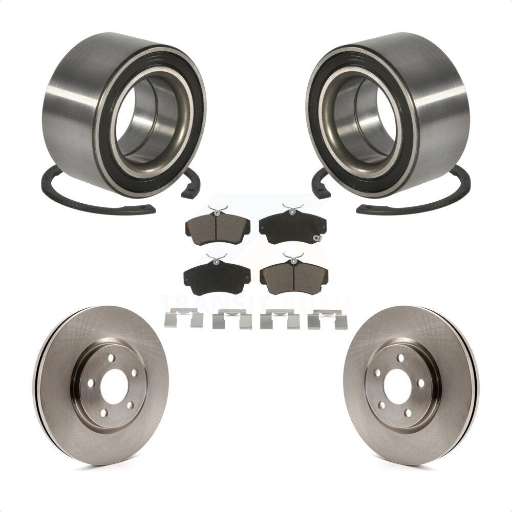 Wheel Bearing Disc Brake Rotor Pads Front Kit For Chrysler PT Cruiser Dodge Neon