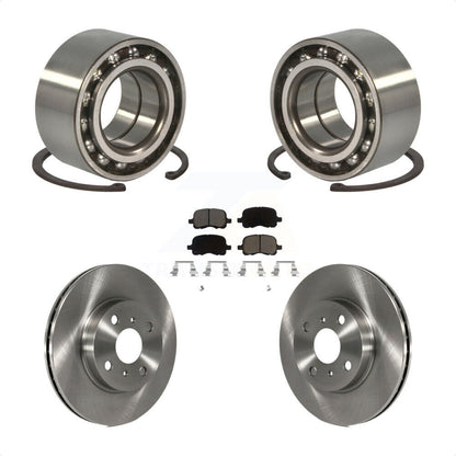 Wheel Bearing Disc Brake Rotor Pads Front Kit For Toyota Corolla Chevrolet Prizm