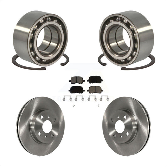 Wheel Bearing Disc Brake Rotor Pads Front Kit For Toyota Corolla Chevrolet Prizm