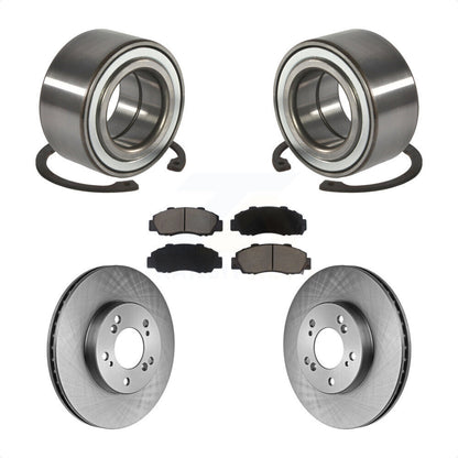 Wheel Bearing Disc Brake Rotor Pads Front Kit For 1997-2001 Acura Integra Type R